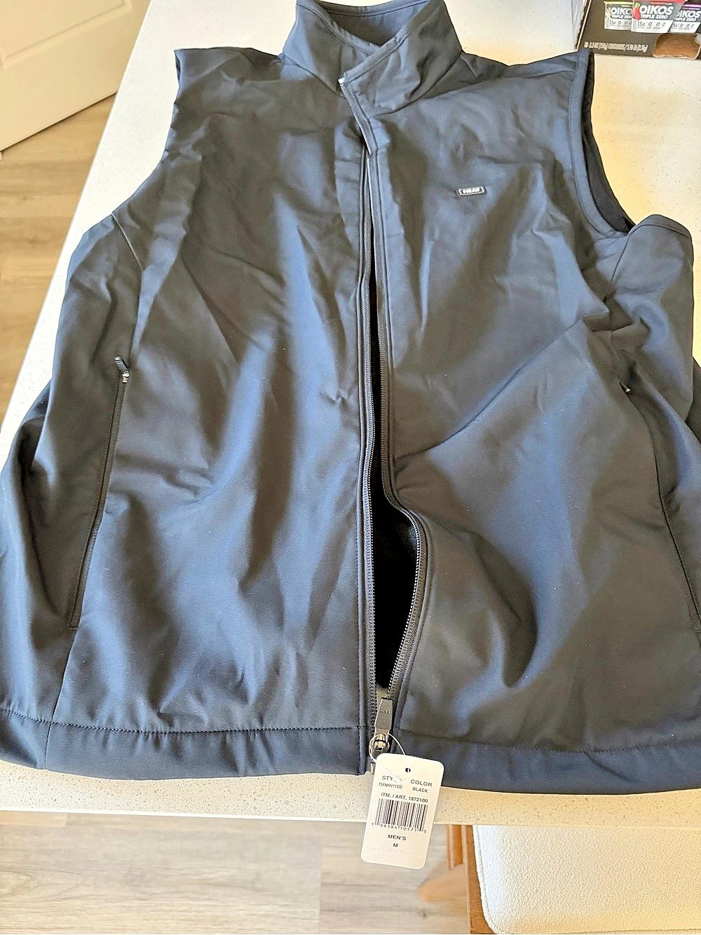 32° HEAT Heated Vest Black Size Medium NWT